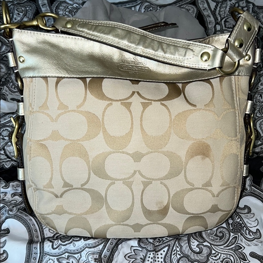 Coach Zoe Signature Hobo Bag